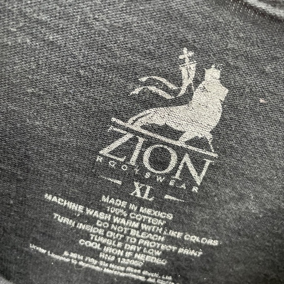Vintage Bob Marley Zion Tee Men’s XL Black Rootswear Reggae Graphic Shirt - Picture 3 of 3